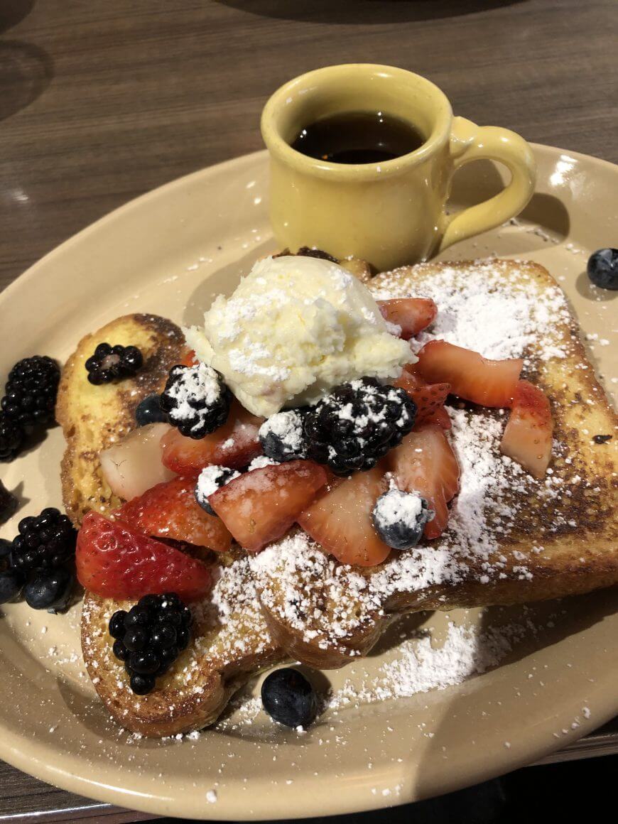 Snooze French Toast Neat